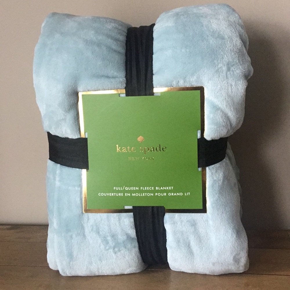 Kate spade fleece throw